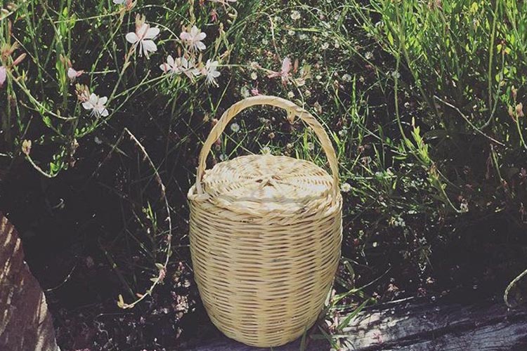 Bonjour Coco, Bags, Handcrafted Jane Birkin Straw Basket With Detachable  Lid