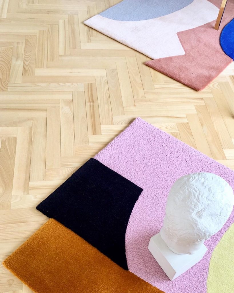 Colourful Rugs By Posé Posê Inattendu, What Are The Best Quality Rugs Made Of